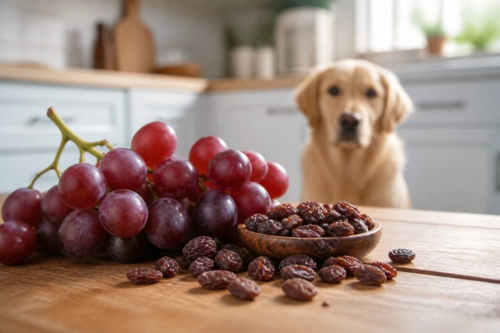 Imagen de ¿Las uvas y las pasas son tóxicas para las mascotas? — ficha de alimentos Faunexia